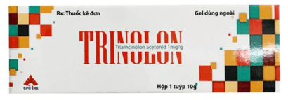 Điều trị các triệu chứng nhiễm khuẩn trên da TRINOLON 10g